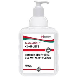 SC Johnson Stoko InstantGEL Complete Gel-Handdesinfektion 400 ml Pumpflasche Alkoholbasis
