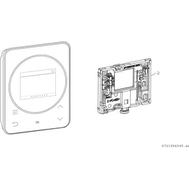 Bosch Fernbedienung RT 800 für UI800 farbiges Touch-Bediendisplay