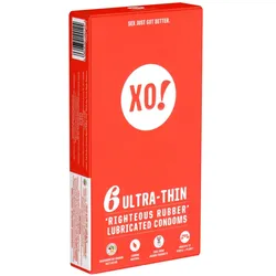 «Ultra Thin» dünne, vegane Kondome (6 Kondome) 6 St