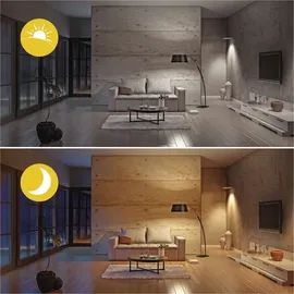 EMOS GoSmart LED-Lampe A65 ZigBee LED 14W Ersatz für 94W Helligkeit 1400 lm, RGB kompatibel mit Tuya/EMOS GoSmart-App, Sprach-Assistant, E27 - dimmbar, mehrfarbig & Weißtöne - 1400lm - sparsam, (statt Glühbirne) - 20 000 Stunden - - Google Home und Alexa