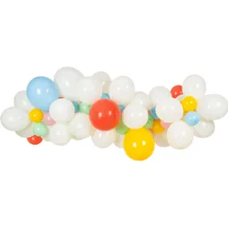 Folat - Ballongirlande - Starburst - 66 Stück