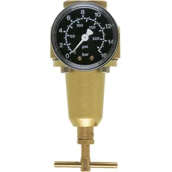 Druckluft-Druckregler G 3/8 + G1/2 Regelbereich: 0,5 - 16/25 Durchfluss: 2.670 l/min