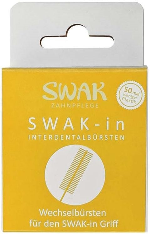 SWAK-in Interdentalbürsten 6,6 mm (gelb) 8 St