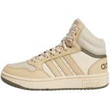 adidas Hoops Mid 3.0 Shoes Kids Sneaker, Magic beige/Magic beige/Sand strata, 36 2/3 EU