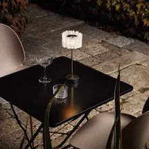 Slamp Accordéon Tischlampe Prisma/Schwarz