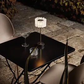 Slamp Accordéon Tischlampe Prisma/Schwarz