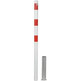 Schake Absperrpfosten Typ 460H/2, herausnehmbar, Ø 60mm, ohne Verschluß, + 2 Ösen