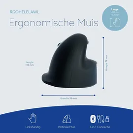 R-Go Tools HE Maus Schwarz