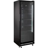 GastroHero Getränkekühlschrank GKS-360 I 360 L Getränkekühlschrank mit Glastür & LED I Flaschenkühlschrank abschließbar I Bierkühlschrank 0 bis +8 °C