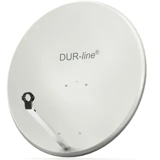 DUR-line MDA 90 Hellgrau - Alu Sat-Reflektor