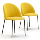 VS Venta-stock Esszimmerstuhl Kenia senfgelb 2er Set