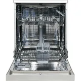 Telefunken Geschirrspüler freistehend 60 cm, Spülmaschine Silber, 12 Maßgedecke, 6 Programme, AquaStop, Eco, GFS6012DI