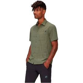 Mammut Lenni Kurzarmhemd Marsh / Dark Marsh S