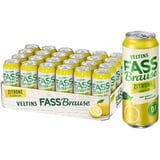 VELTINS Fassbrause Zitrone Alkoholfrei, EINWEG (24 x 0.5 l Dose)