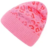 Zwillingsherz Kaschmir-Beanie in Pink