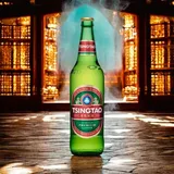 24 x Tsingtao Bier aus China, in der 0,33 l Flasche