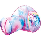 Bino world of toys Bino Kinderzelt mit Tunnel Einhorn