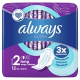 Always - Ultra Damenbinde Long mit Flügeln - 12 Stücke