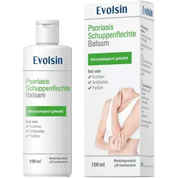 Evolsin Psoriasis Creme - dermatologisch getestete Schuppenflechte Salbe 100 ml