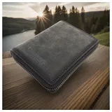 Jockey Club Geldbörse Portemonnaie grau