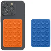 Kwmobile 2X Silikon Saugnapf Handyhalterung - Handy Halter selbstklebend