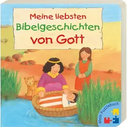 Mein Puzzlebuch: Meine liebsten Bibelgeschichten von Gott