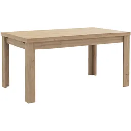 Mäusbacher Monzi Esstisch mit Auszug auf Rollen Holzwerkstoff