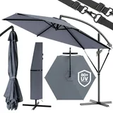 Kingsleeve Kurbelschirm Ø 300 cm anthrazit