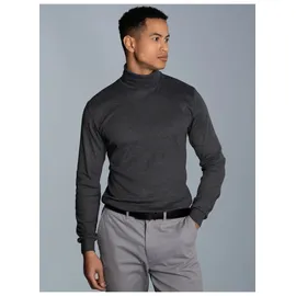 TRIGEMA Rollkragenshirt Grau L