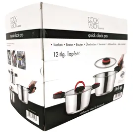 KUPPELS Quick Clack Pro Topfset 12-tlg.