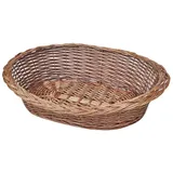 vidaXL Hundebett aus Weide Natur 50 cm