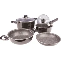 gimex Black Line Topf-Set 7-tlg.