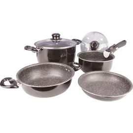 gimex Black Line Topf-Set 7-tlg.