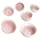 Mambocat 6er Set Reactive Glaze Paris Schale 150ml 6 Pers Pink Schälchen Dessert, Snacks