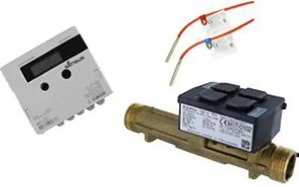 Sensus Wärmemengenzähler-Set PoThF PF130 Qp 0,6 B DN20 L 190 AG1'' PN16 45/5,2 wM-Bus