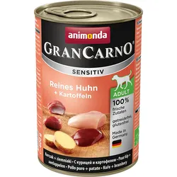 Animonda Dog GranCarno Adult Sensitiv Reines Huhn und Kartoffeln 400g