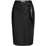 Cartoon Wickelrock Damen Schwarz 42