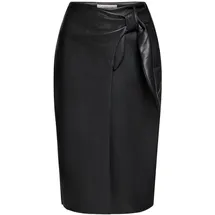 Cartoon Wickelrock Damen Schwarz 42