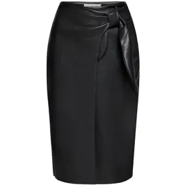 Cartoon Wickelrock Damen Schwarz 42