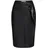 Cartoon Wickelrock Damen Schwarz 42