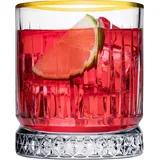 Pasabahce Golden Touch Elysia Whisky Glas 4-fach 210cc