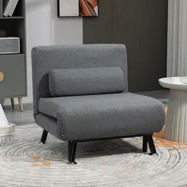 Homcom Schlafsessel mit Bettfunktion Klappbar 75 x 70 x 75 cm