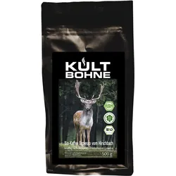 KULTBOHNE Bio Kaffee Bohnen Espresso Hirschbach