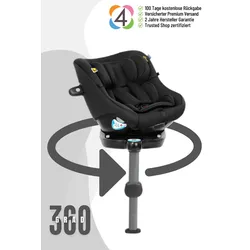 Graco Turn2Me DLX i-Size R129 Reboard Kindersitz (0-4 Jahre), Graco: Midnight