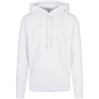 Build Your Brand Herren BB001-Basic Hoody Kapuzenpullover, White, M