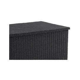 CLP Polyrattan Auflagenbox Comfy 5mm schwarz/125 cm