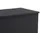 CLP Polyrattan Auflagenbox Comfy 5mm schwarz/125 cm