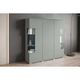 OTTO home Highboard 135 x 134 x 39,5 cm Grün