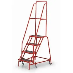Fahrbare Treppen mit Plattform - 4 Treppen Biedrax PS3869