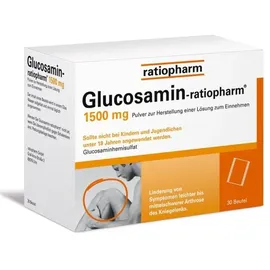 Ratiopharm Glucosamin-ratiopharm 1500mg Beutel